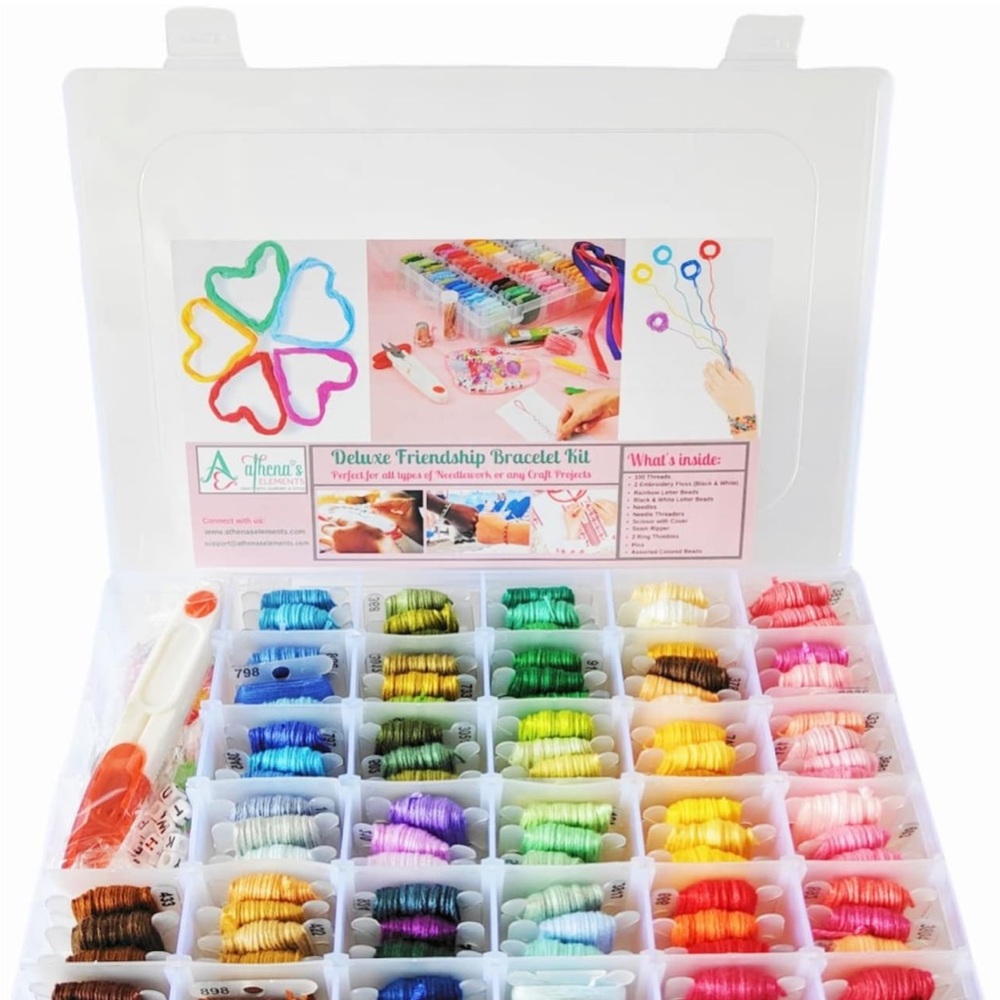 Athena's Elements Friendship Bracelet String Kit